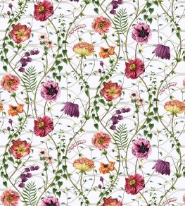 Lamorran Trail Fabric by Osborne & Little Purple Lamorran Trail Fabric by Osborne & Little Purple
