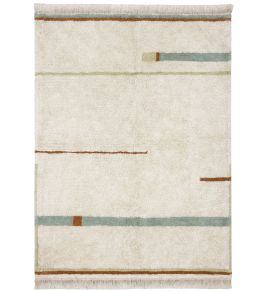 Lanes Rug by Lorena Canals Vintage Blue