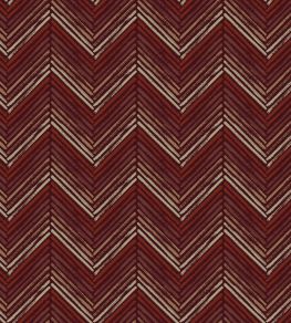 Langdale Fabric by Arley House Burgundy