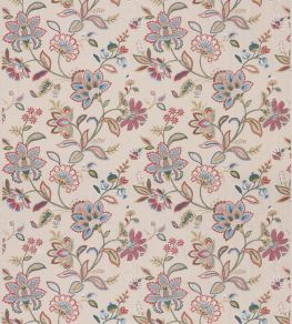 Langley Fabric by GP & J Baker Red/Blue Langley Fabric by GP & J Baker Red/Blue