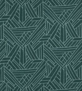 Las Pozas Fabric by Zinc Electric Teal Las Pozas Fabric by Zinc Electric Teal