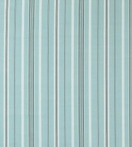 Latimer Stripe Fabric by Sanderson Udaipur Blue/Teal