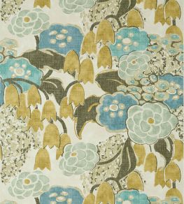 Laura Wallpaper by Anna French Sage and Gold Laura Wallpaper by Anna French Sage and Gold