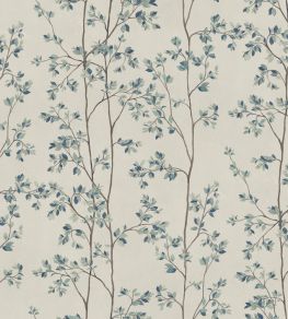 Laura Mural by Sandberg Blue Laura Mural by Sandberg Blue