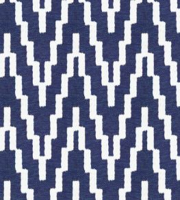 Laurieston Fabric by Wemyss Navy Laurieston Fabric by Wemyss Navy
