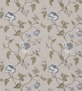 Lavenham Fabric by GP & J Baker Blue Lavenham Fabric by GP & J Baker Blue