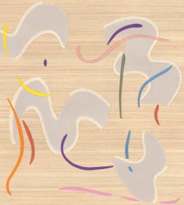 Lazgi Wallpaper by Elitis Invitation a la danse Lazgi Wallpaper by Elitis Invitation a la danse