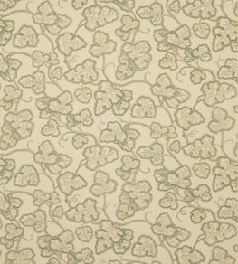 Leaf Damask Fabric by Colefax and Fowler Green Leaf Damask Fabric by Colefax and Fowler Green