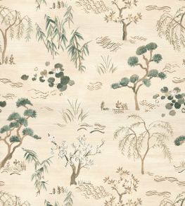 Legendes Wallpaper by Casamance Ivoire Legendes Wallpaper by Casamance Ivoire
