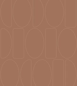 Legerete Wallpaper by Casadeco Terracotta Legerete Wallpaper by Casadeco Terracotta