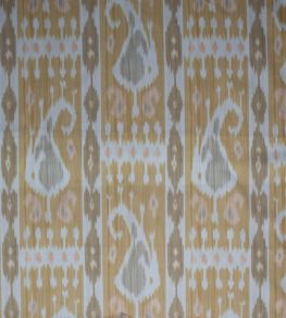 Leila Ikat Fabric by Titley and Marr Amber & Sahara Leila Ikat Fabric by Titley and Marr Amber & Sahara
