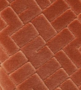 Vallauris Fabric by Lelievre Terracotta