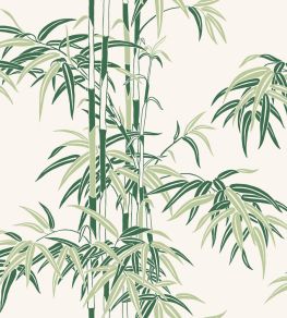 Leon Wallpaper by Sandberg Garden Green Leon Wallpaper by Sandberg Garden Green