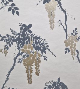 Leonora Wallpaper by 1838 Wallcoverings Gold Leonora Wallpaper by 1838 Wallcoverings Gold