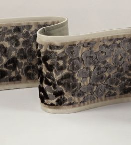 Leopard Velvet Braid Trimming by Romo Flint Leopard Velvet Braid Trimming by Romo Flint