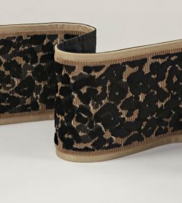 Leopard Velvet Braid Trimming by Romo Kohl Leopard Velvet Braid Trimming by Romo Kohl