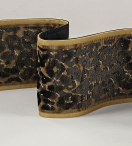 Leopard Velvet Braid Trimming by Romo Olivette Leopard Velvet Braid Trimming by Romo Olivette
