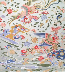 Les Reveries Fabric by Lelievre Celadon Les Reveries Fabric by Lelievre Celadon
