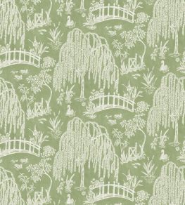 Les Saules Fabric by Nina Campbell Green