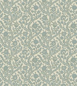 Letti Wallpaper by Josephine Munsey Mid Blue