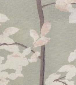 Beech Linen Fabric by Lewis & Wood Jade