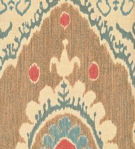 Bukhara Fabric by Lewis & Wood Blue Cedar