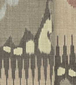 Kimono Fabric by Lewis & Wood Chilli Moocha Kimono Fabric by Lewis & Wood Chilli Moocha