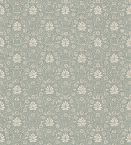 Vineheart Fabric by Lewis & Wood Sea Holly Vineheart Fabric by Lewis & Wood Sea Holly