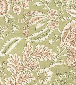 Wykeham Fabric by Lewis & Wood Spring Green Wykeham Fabric by Lewis & Wood Spring Green