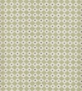 Diamond Dot Fabric by Lewis & Wood Greengage