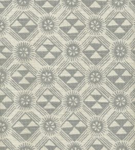 Monochrome Fabric by Lewis & Wood Sea Holly Monochrome Fabric by Lewis & Wood Sea Holly