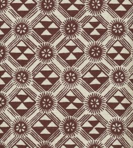 Monochrome Fabric by Lewis & Wood Mulberry Monochrome Fabric by Lewis & Wood Mulberry