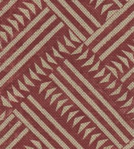 Checkerbox Fabric by Lewis & Wood Pomergranate Checkerbox Fabric by Lewis & Wood Pomergranate