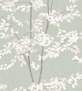 Beech Wallpaper by Lewis & Wood Jade Beech Wallpaper by Lewis & Wood Jade