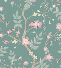 Cindas Roses Wallpaper by Lewis & Wood Genie Cindas Roses Wallpaper by Lewis & Wood Genie