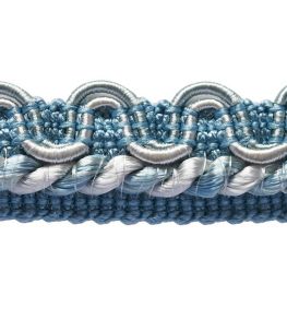 Lezardes Crete Gimp 13mm Trimming by Houles Bleu