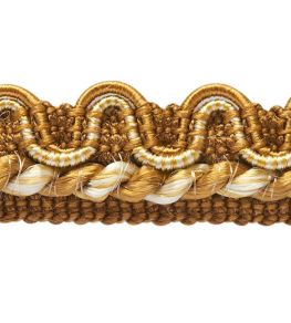 Lezardes Crete Gimp 13mm Trimming by Houles Bronze Lezardes Crete Gimp 13mm Trimming by Houles Bronze