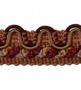 Lezardes Crete Gimp 13mm Trimming by Houles Rouge Opera Lezardes Crete Gimp 13mm Trimming by Houles Rouge Opera