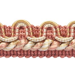 Lezardes Crete Gimp 13mm Trimming by Houles Terre Cuite