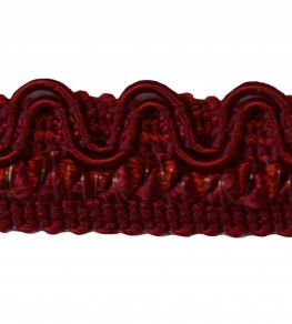 Lezardes Crete Gimp 13mm Trimming by Houles Vermillon Lezardes Crete Gimp 13mm Trimming by Houles Vermillon