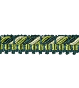 Lezardes Gimp 14mm Trimming by Houles Vert Cobalt Lezardes Gimp 14mm Trimming by Houles Vert Cobalt