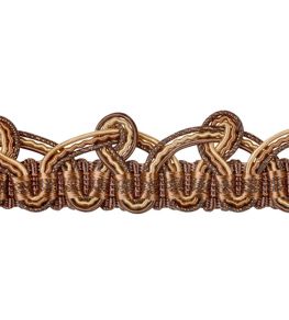 Lezardes Metal Embellished Gimp 18mm Trimming by Houles Chataigne