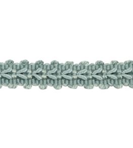 Lezardes Straight Gimp 11mm Trimming by Houles Bleu Lagon
