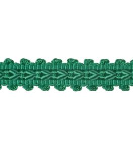 Lezardes Straight Gimp 11mm Trimming by Houles Emeraude Lezardes Straight Gimp 11mm Trimming by Houles Emeraude