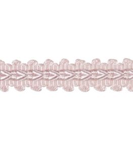 Lezardes Straight Gimp 11mm Trimming by Houles Rose Dragee Lezardes Straight Gimp 11mm Trimming by Houles Rose Dragee