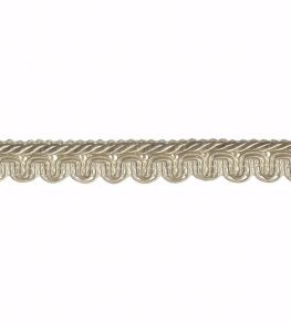 Lezardes Thin Gimp 10mm Trimming by Houles Blanc Hermine Lezardes Thin Gimp 10mm Trimming by Houles Blanc Hermine