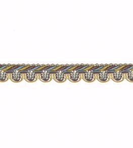 Lezardes Thin Gimp 10mm Trimming by Houles Bleu Nattier