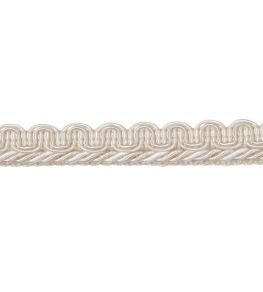 Lezardes Thin Gimp 10mm Trimming by Houles Creme Lezardes Thin Gimp 10mm Trimming by Houles Creme