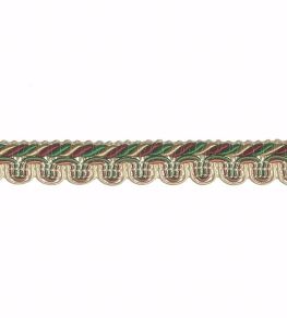 Lezardes Thin Gimp 10mm Trimming by Houles Vert Malachite Lezardes Thin Gimp 10mm Trimming by Houles Vert Malachite