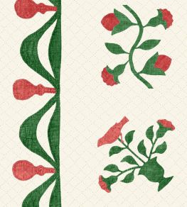 Libertyville Fabric by Lewis & Wood Poppy Leaf Libertyville Fabric by Lewis & Wood Poppy Leaf